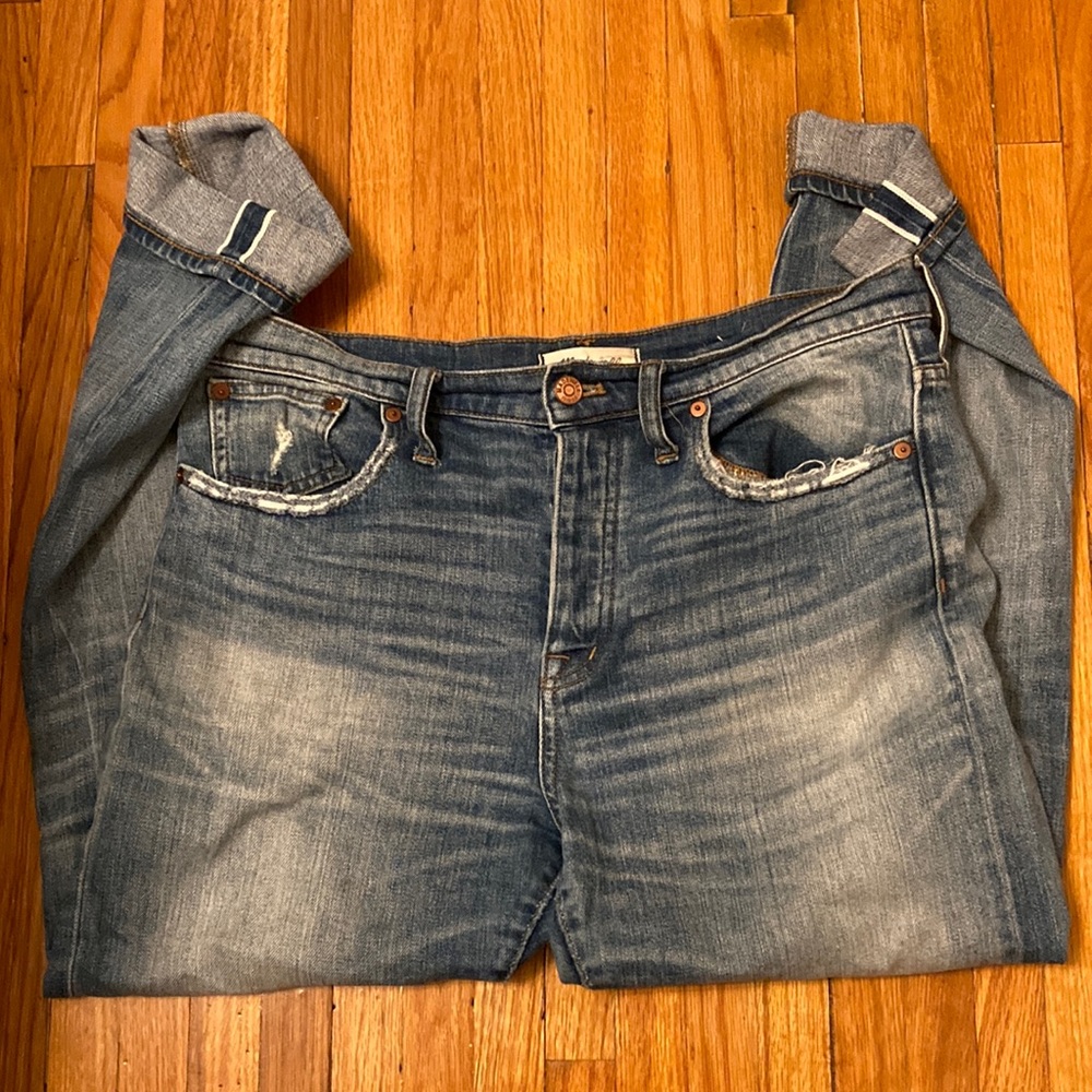 Madewell cruiser straight jeans
